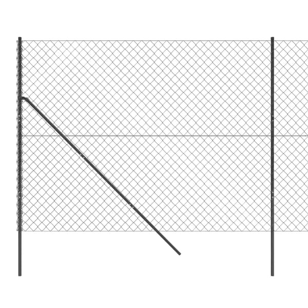 Gunnebostängsel antracit 1,4x10 m