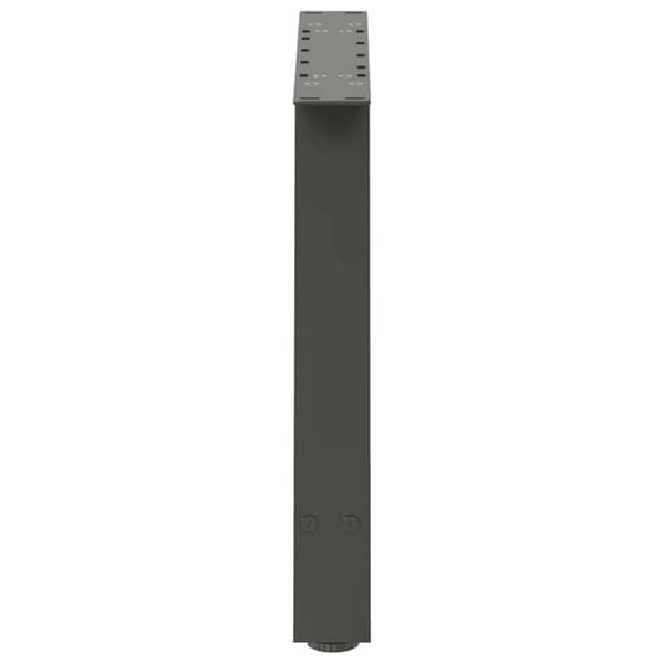 Soffbordsben A-formade 2 st antracit 60x(42-43) cm stål