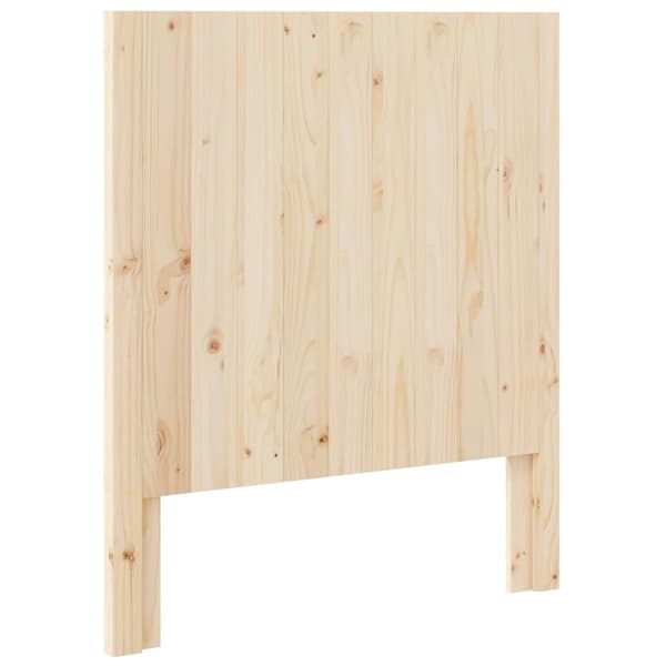 Huvudgavel 90x104 cm massiv furu