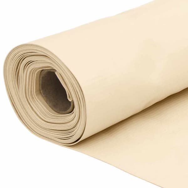 Insynsskydd för balkong gräddvit 800x120 cm PVC