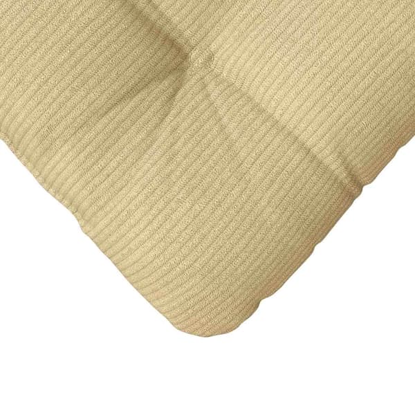 Sittkuddar 4 pcs Grågrön 40 x 40 cm Kordread tyg
