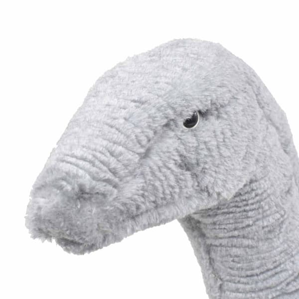 Stående plyschleksak brachiosaurus grå XXL