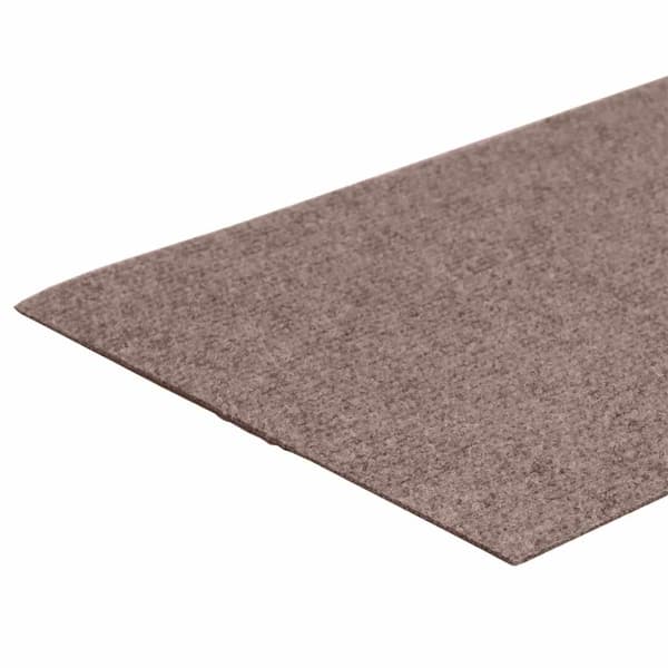 Trappmattor självhäftande 30 st 60x25 cm ljusbruna rektangulära