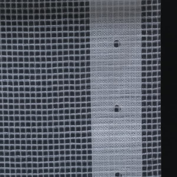Leno presenning 2 st 260 g/m² 2x3 m vit