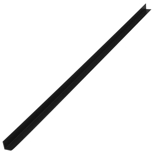 Ytterhörnlist 5 st WPC 170 cm svart