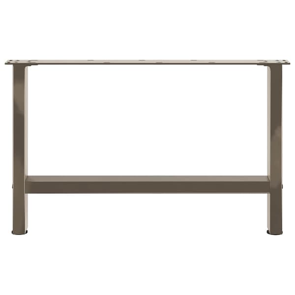 Soffbordsben naturstål 2 st 70x(42-43) cm stål