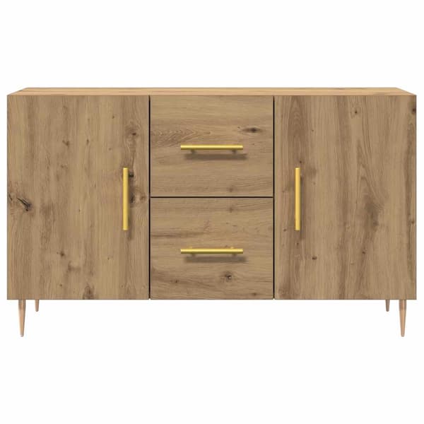 Skänk artisan ek 100x36x60 cm konstruerat trä