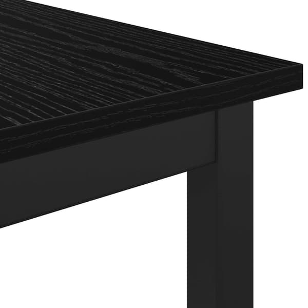 bänk Svart Ek 80 x 35 x 45 cm Konstruerat trä
