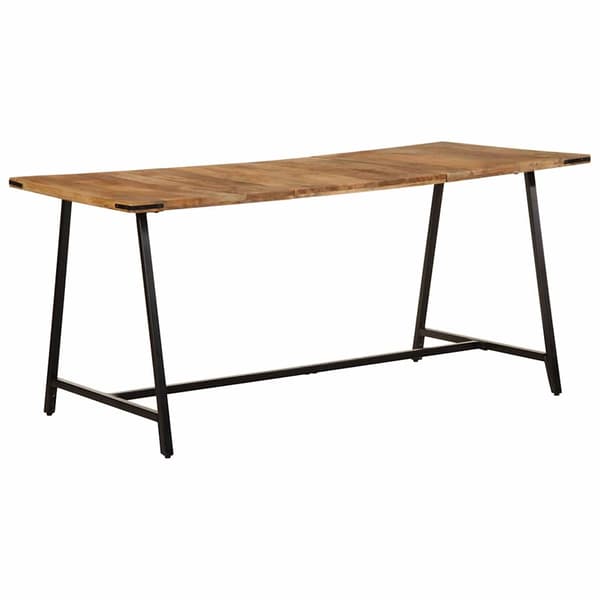 Matbord 160x80x75 cm massivt mangoträ