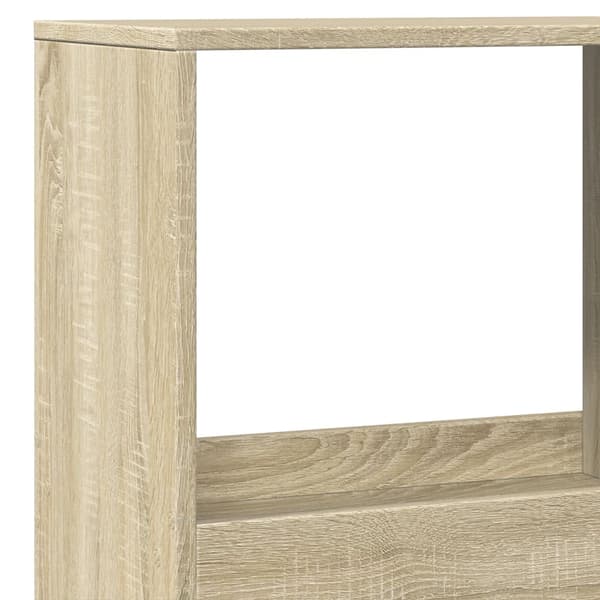 Rumsavdelare sonoma-ek 100x33x175 cm konstruerat trä