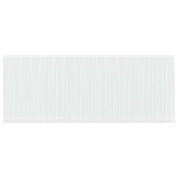 Spetsgardin med gardiner Vit 1200 x 280 cm Polyester