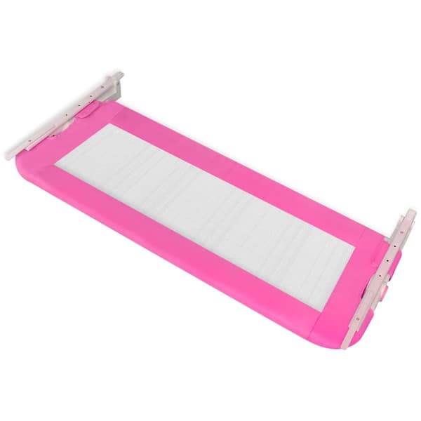 Sängskena för barnsäng 102 x 42 cm rosa