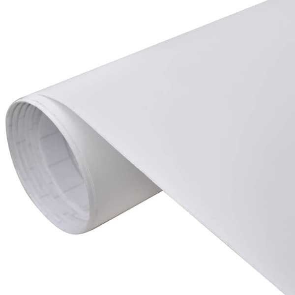 Bilfoliering matt vit 100x150 cm
