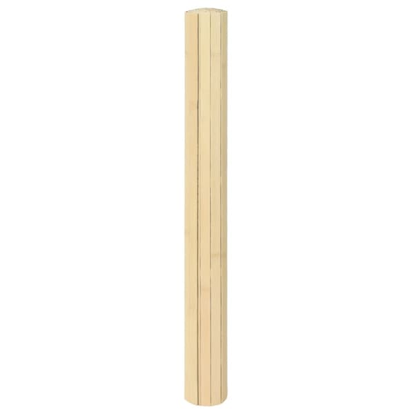 Matta rektangulär ljus naturlig 70x500 cm bambu