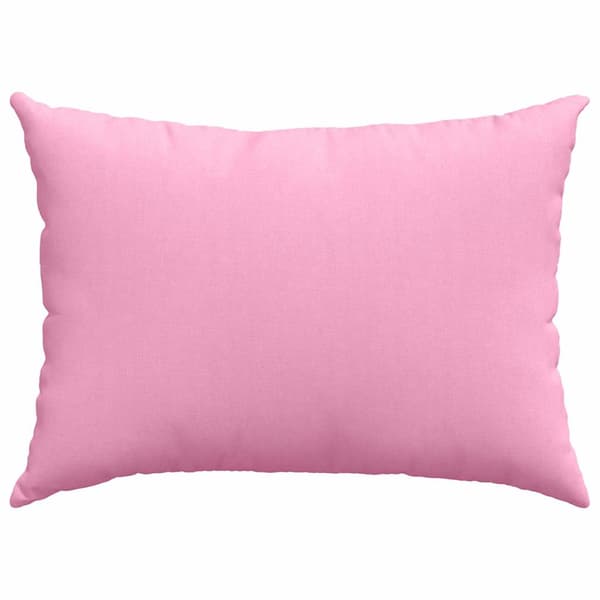 Sofakuddar 2 pcs Rosa 70 x 50 cm tyg