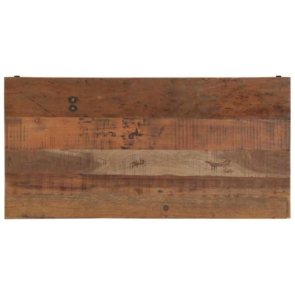Kaffeebord Brun 110 x 55 x 40 cm Solid återvunnen trä