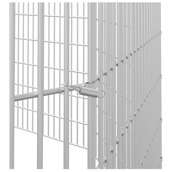 Husdjursbur 10-panel 54x60 cm galvaniserat järn