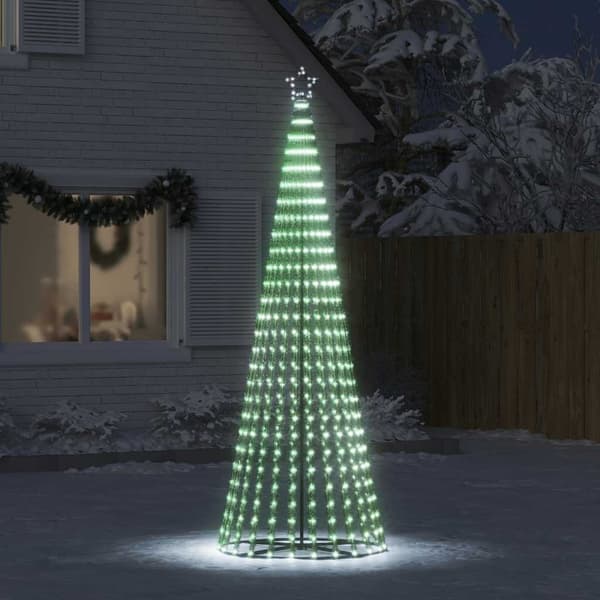 LED julgran 475 LEDs kallvit 247 cm
