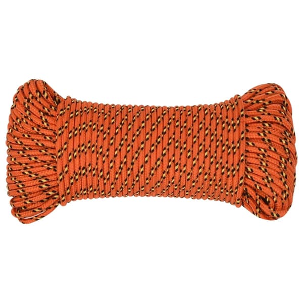 Båtlina orange 4 mm 250 m polypropen