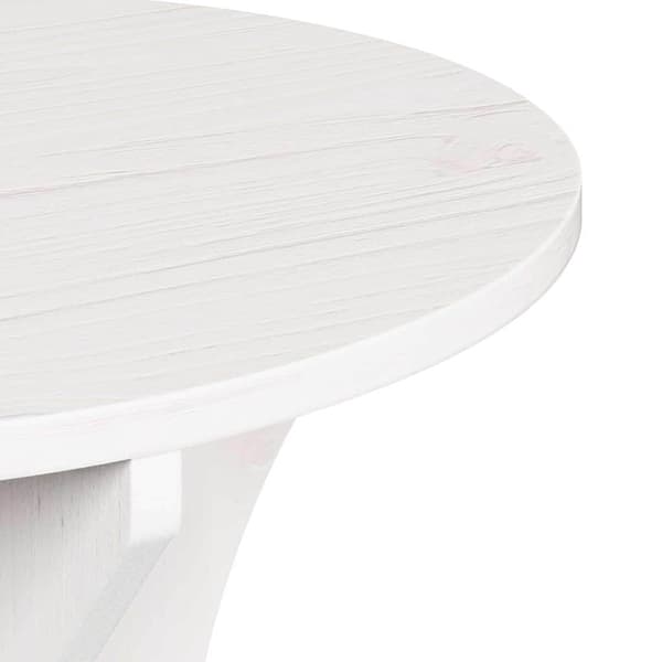 Kaffeebord 2 pcs Vit Massiv furu
