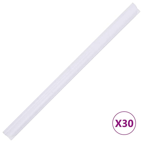 Insynsskyddslist PVC 70x0,19 m Vit