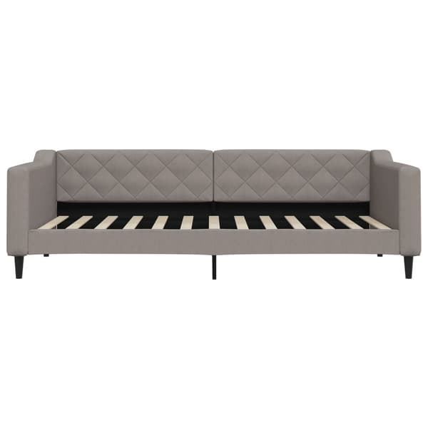 Dagbädd taupe 90x200 cm tyg