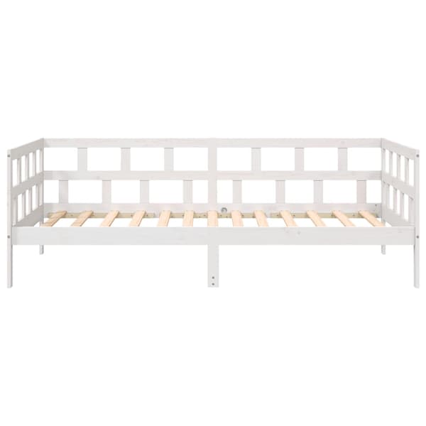Dagbädd vit 90x200 cm massiv furu