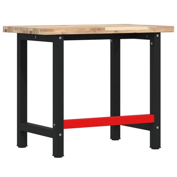 Arbetsbänk 100x60x83 cm massiv akacia rektangulär