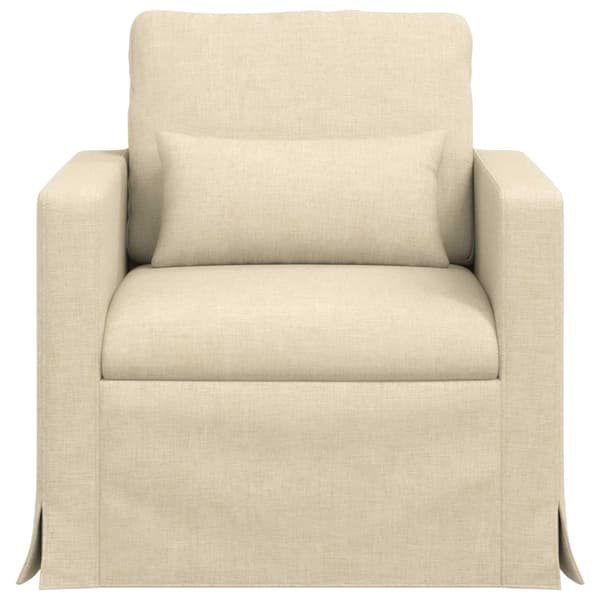 Soffa Kräm 78 x 78 x 80 cm tyg