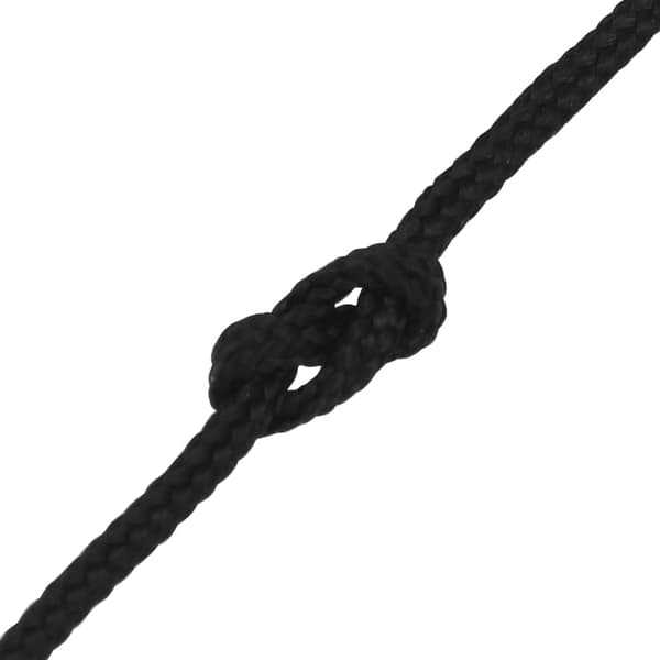 Båtlina helsvart 4 mm 50 m polypropen