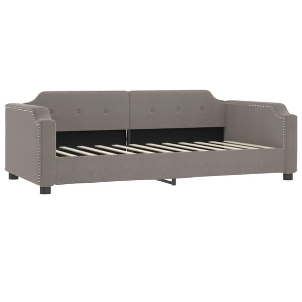 Dagbädd taupe 100x200 cm tyg