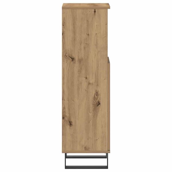 Badrumsskåp ek 30x30x100 cm konstruerat trä