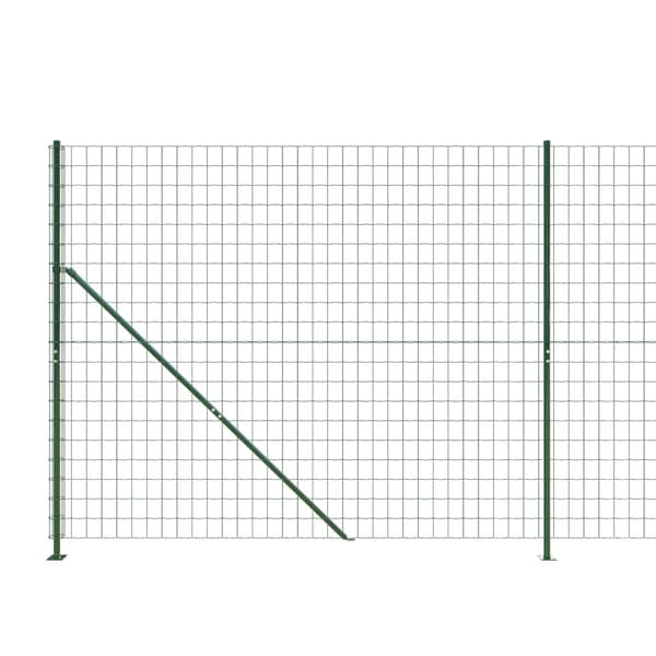 Stängsel med stolpsko grön 1,4x25 m