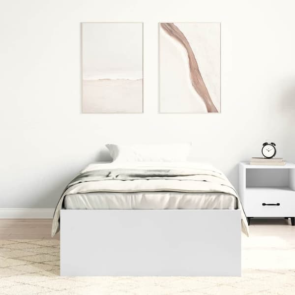 Sängram vit 90x200 cm
