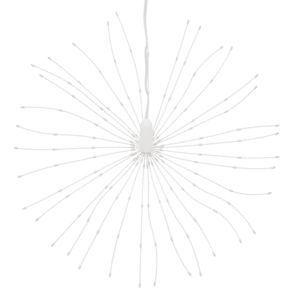 Julbelysning 8 st 140 LED blå 17 cm