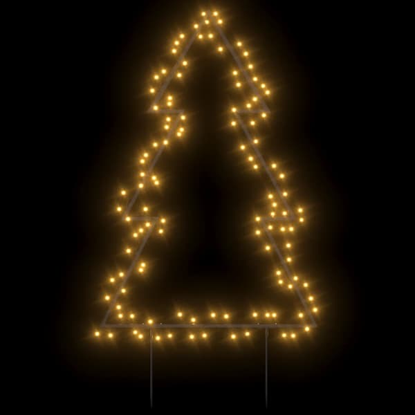 Julträd med spett 115 LEDs 90 cm