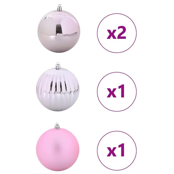 Julkula Set XXL 4 pcs Rosa Plast
