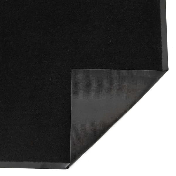Dörrmatta svart 90x120 cm