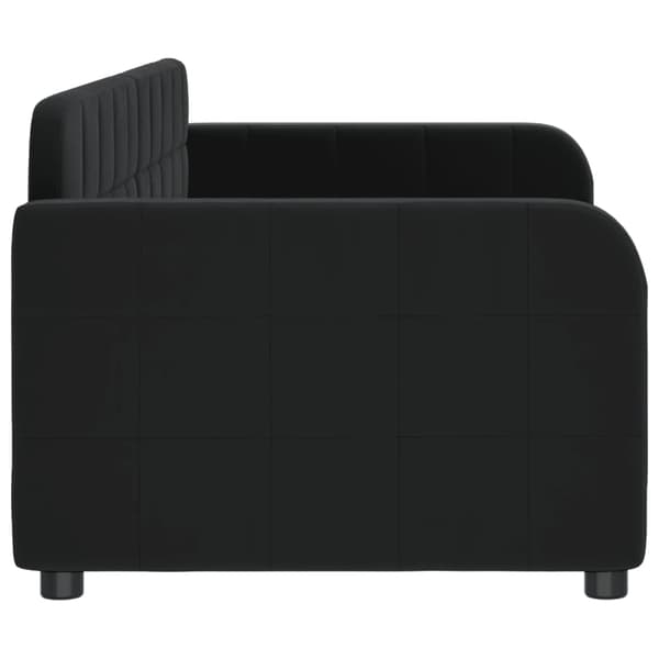 Dagbädd svart 80x200 cm sammet