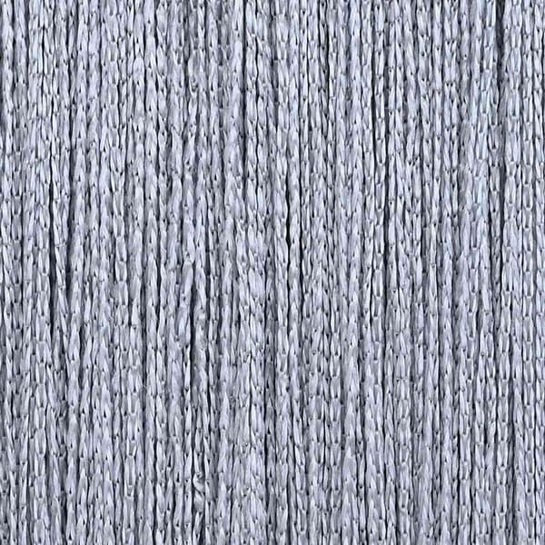 Stränggardiner 2 st ljusgrå 100x250 cm