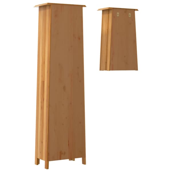 Badrumsmöbler 2 delar massiv furu