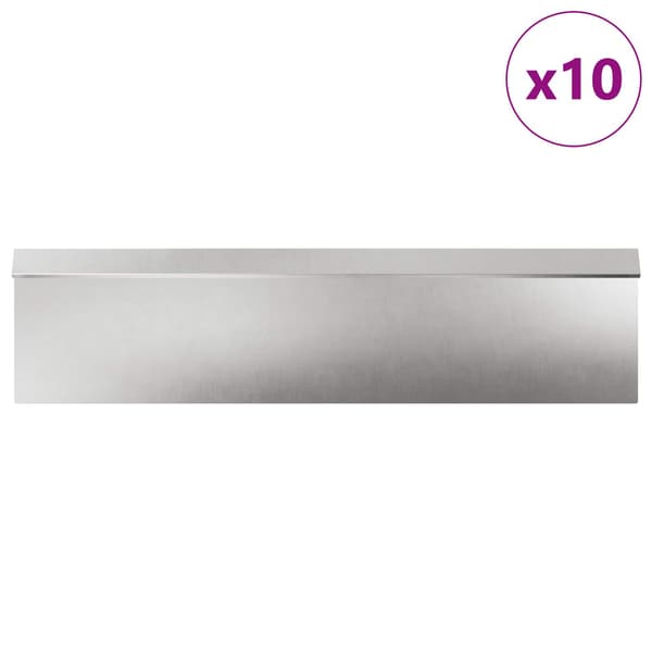 Snigelstaket 16 pcs Silver Rostfritt stål