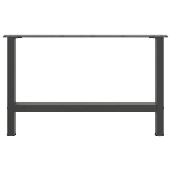 Soffbordsben antracit 2 st 70x(42-43) cm stål