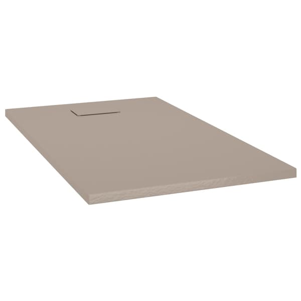 Duschkar SMC brun 120x70 cm