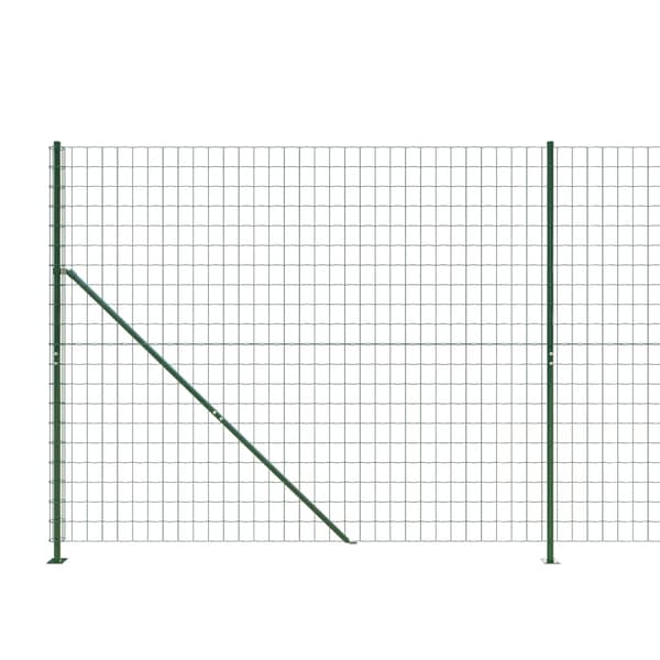 Stängsel med stolpsko grön 2x25 m