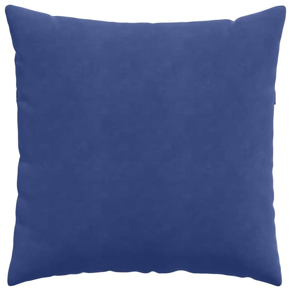 Sofakuddar 2 pcs Polisblå 60 x 60 cm Kordread tyg