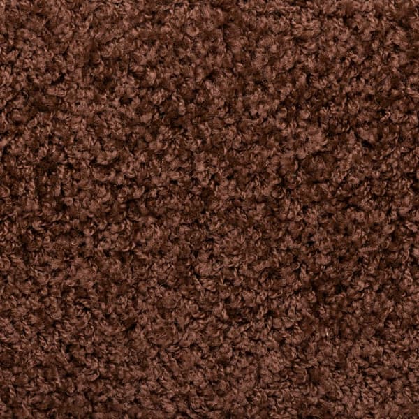 Trappmattor 10 st 65x21x4 cm bruna rektangulära kanter