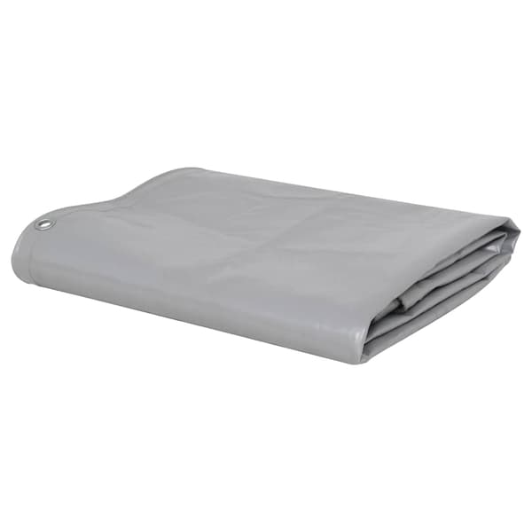 Presenning 650 g/m² 3x3 m grå