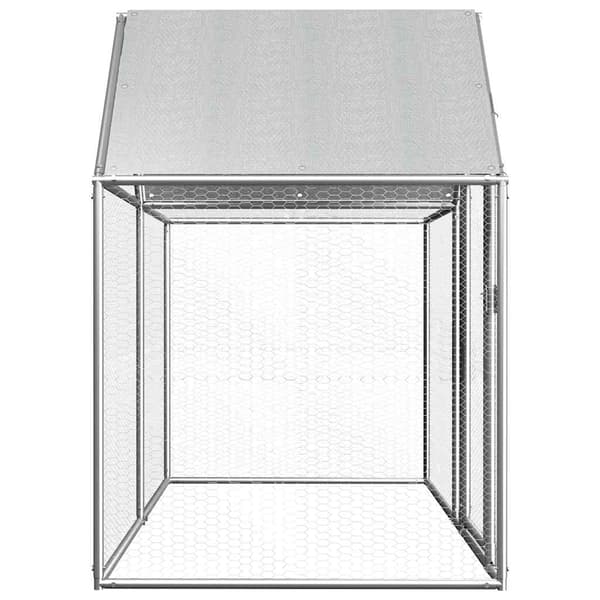 Hönsbur 2x1x1,5 m galvaniserat stål
