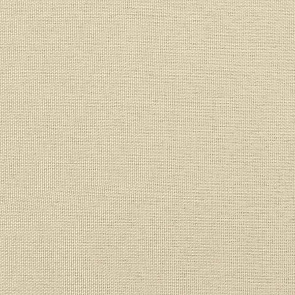 2-sitssoffa gräddvit 160x77x82 cm tyg
